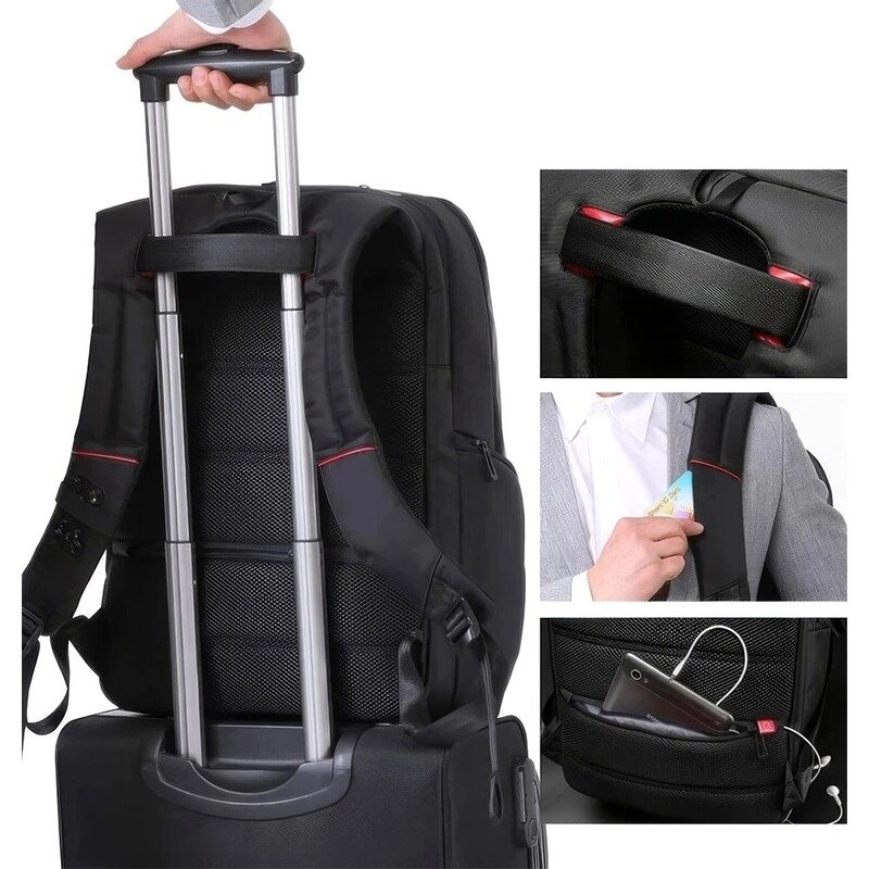 Рюкзак Tavialo Smart TB20-1 чорний, 20л (TB20-124BL)