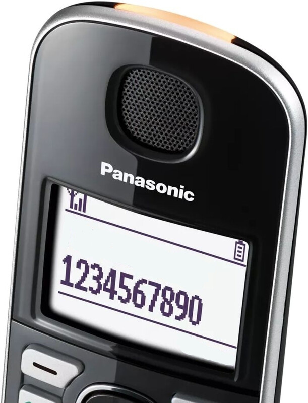 Радиотелефон DECT Panasonic KX-TGE510RUS Silver