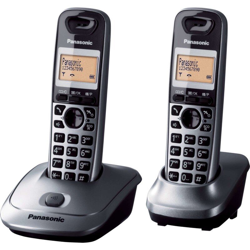 Радіотелефон DECT Panasonic KX-TG2512UAM Metallic