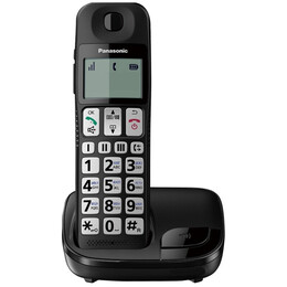Радіотелефон DECT Panasonic KX-TGE110UCB Black