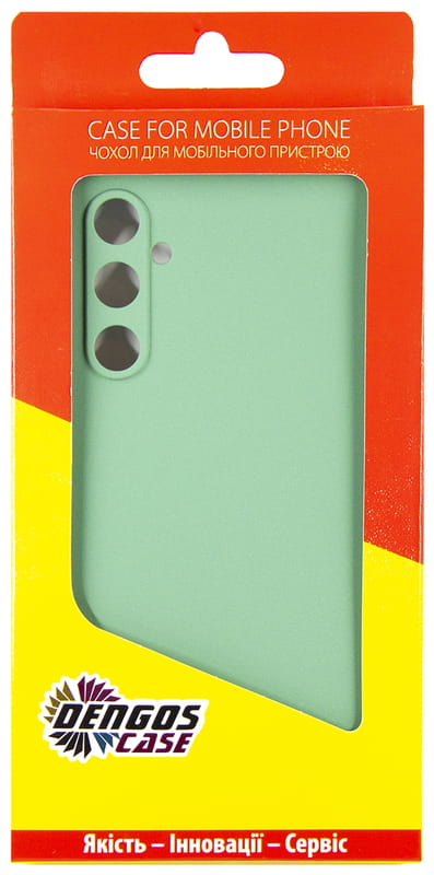Чeхол-накладка Dengos для Samsung Galaxy A05s SM-A057 Mint (DG-KM-10) + защитное стекло