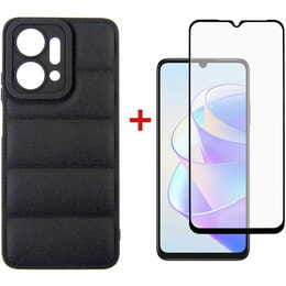 Чeхол-накладка Dengos для Huawei Honor x7a Black (DG-KM-55) + защитное стекло