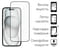 Фото - Захисне скло Dengos для Apple iPhone 15 Pro Max Black Full Glue (TGFG-321) | click.ua