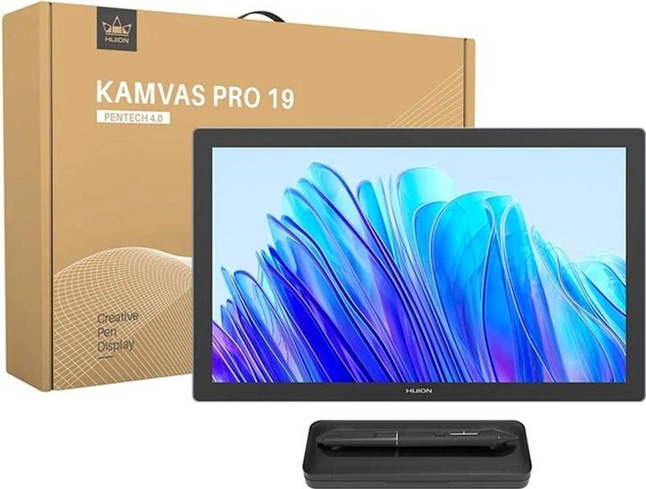 Графічний монітор Huion Kamvas Pro 19 + рукавичка
