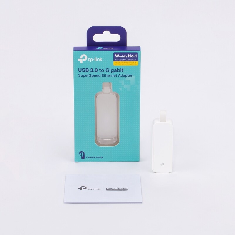Сетевой адаптер TP-Link UE300 (USB 3.0, 10/100/1000Mbps)