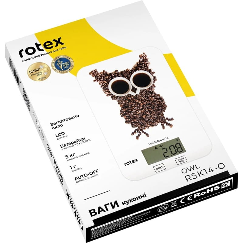 Ваги кухонні Rotex RSK14-O Owl