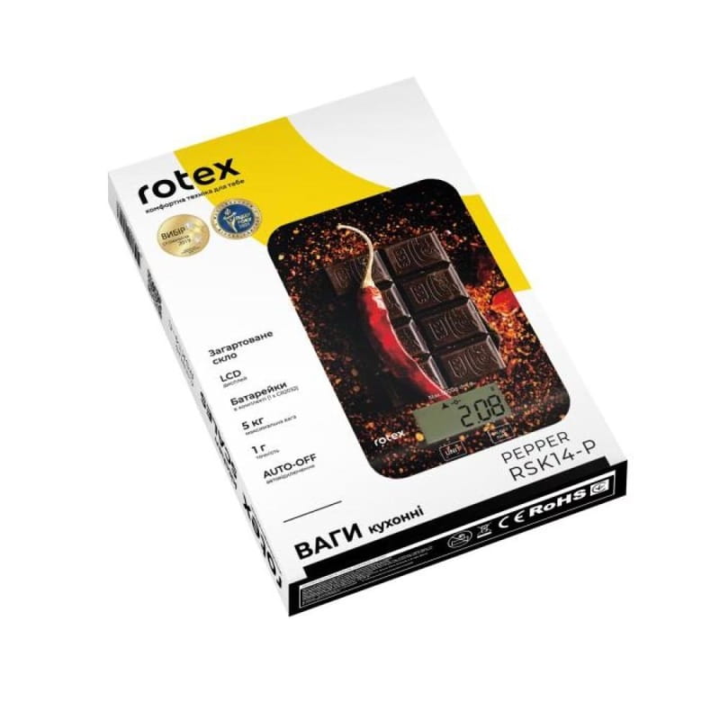 Ваги кухонні Rotex RSK14-P Pepper