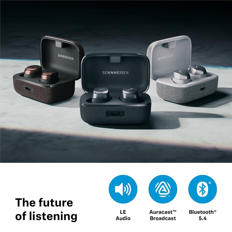 Bluetooth-гарнитура Sennheiser Momentum True Wireless 4 Black (700365)