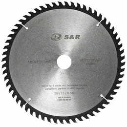 Диск пильний по дереву S&R WoodCraft 250x30x2.6 Z60 (238060250)