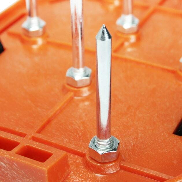 Сандалії-аератори газонні з металевими пряжками Gruntek (295603301)