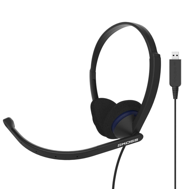 Гарнитура KOSS On-Ear CS200 USB Black (194390.101)