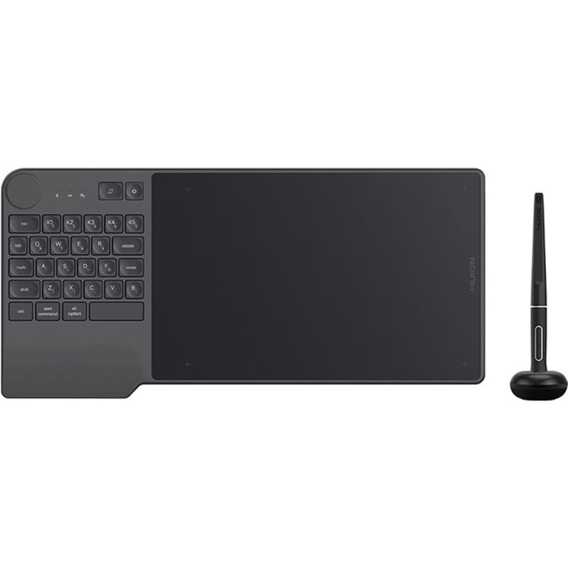 Графічний планшет Huion Keydial KD200 + рукавичка