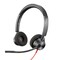 Фото - Гарнітура Poly стерео On-ear Poly Blackwire 3320-M Black (8X220AA) | click.ua