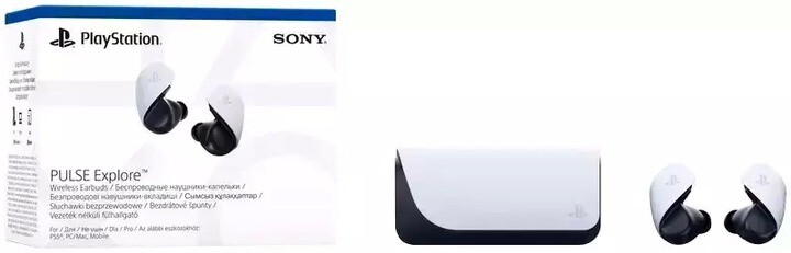 Гарнітура Sony PlayStation PULSE Explore, WL White (1000039787)