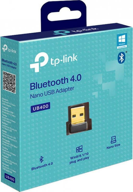 Bluetooth-адаптер TP-Link (UB400) v4.0 Black