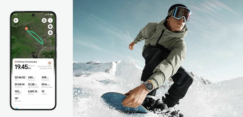 Смарт-годинник Xiaomi Watch 2 Silver Case With Gray TPU Strap (BHR8034GL)