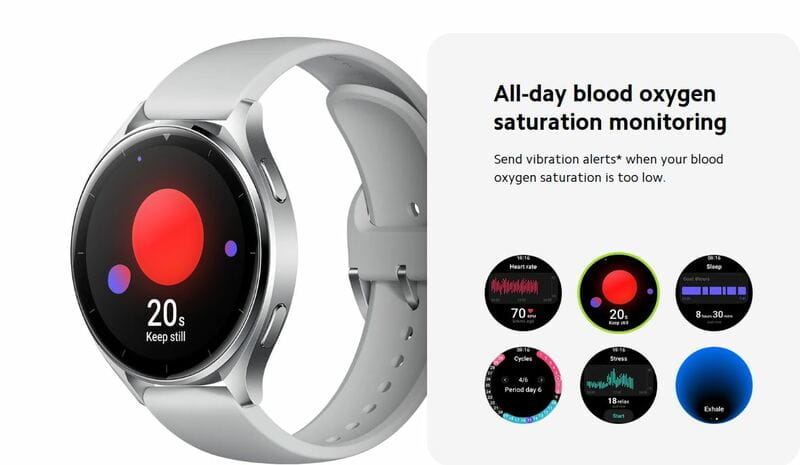 Смарт-годинник Xiaomi Watch 2 Silver Case With Gray TPU Strap (BHR8034GL)