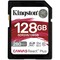 Фото - Карта пам`яті SDXC 128GB UHS-II/U3 Class 10 Kingston Canvas React Plus V60 SD R280/W100MB/s (SDR2V6/128GB) | click.ua