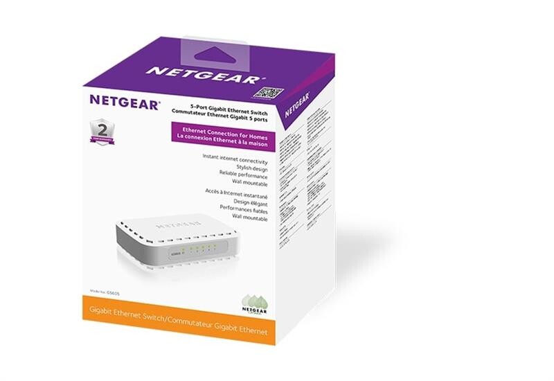 Коммутатор Netgear GS605-400PES
