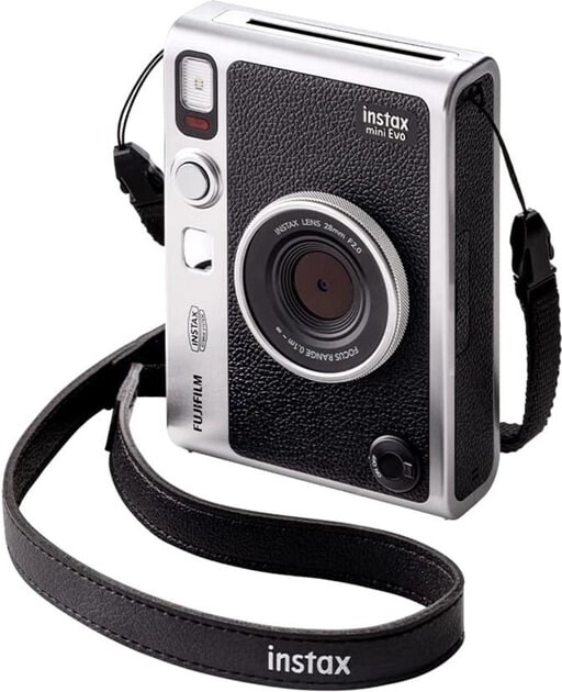 Фотокамера моментальной печати Fujifilm Instax Mini Evo Black Type-C (16812467)