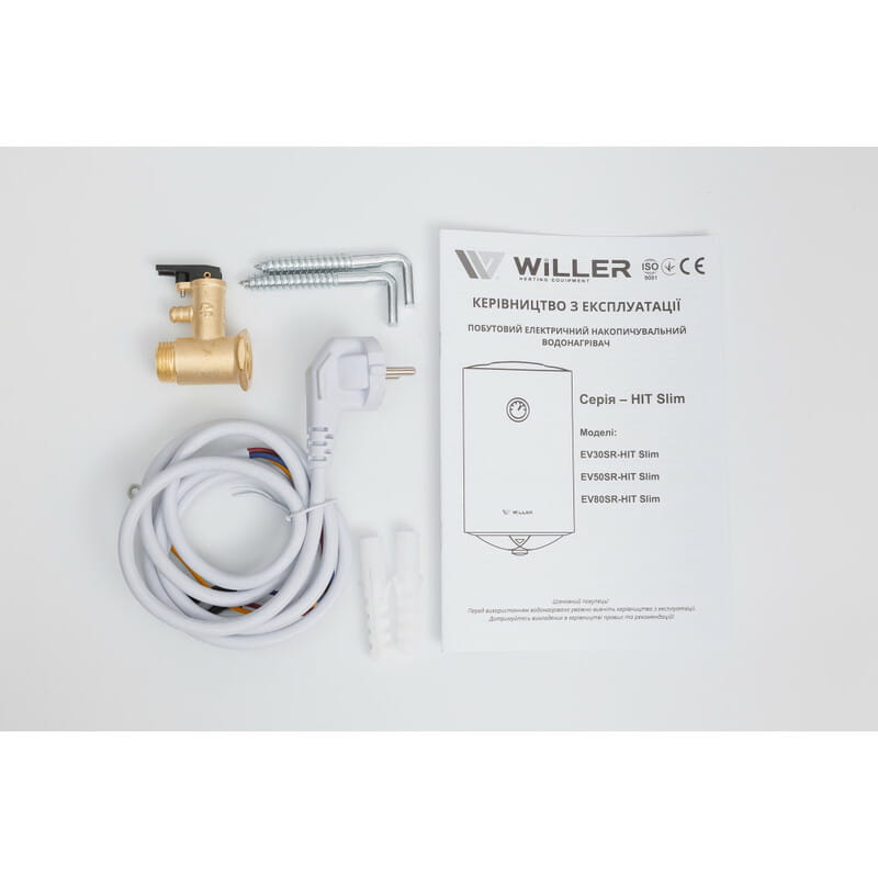 Водонагреватель Willer EV80SR-HIT серия Slim