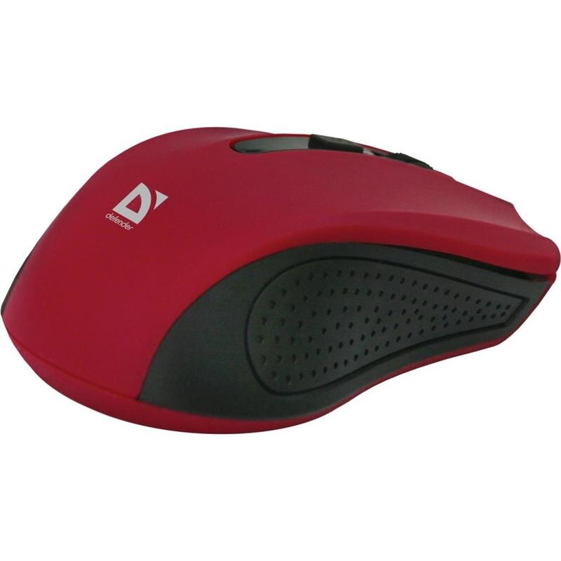 Миша бездротова Defender Accura MM-935 Red/Black (52937)