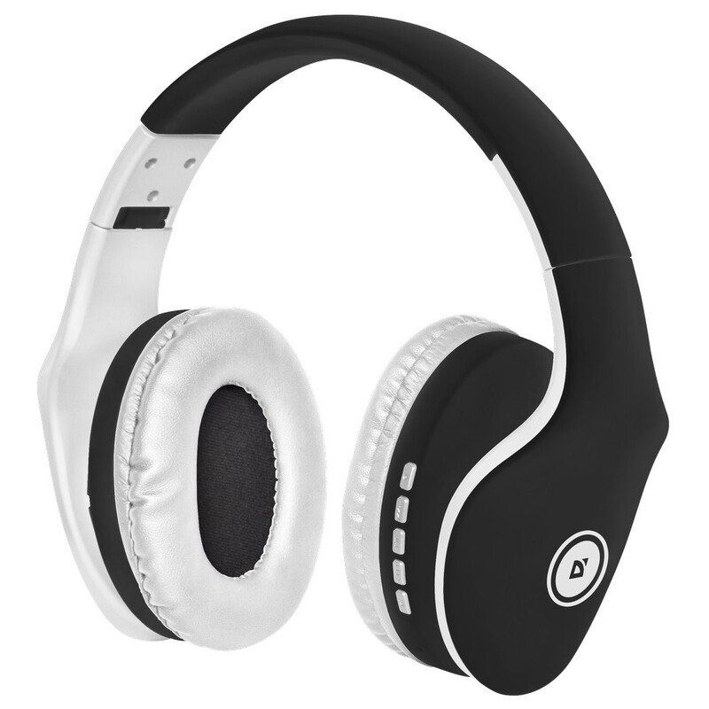 Bluetooth-гарнитура Defender FreeMotion B525 Black/White (63525)