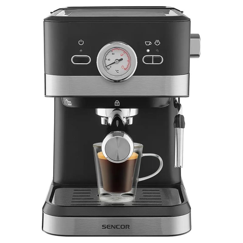 Кофеварка рожковая Sencor SES 1721BK