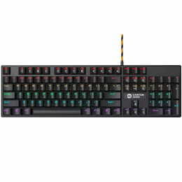 Клавиатура Canyon Deimos GK-4 Rainbow LED ENG/UKR USB Black (CND-SKB4-US)