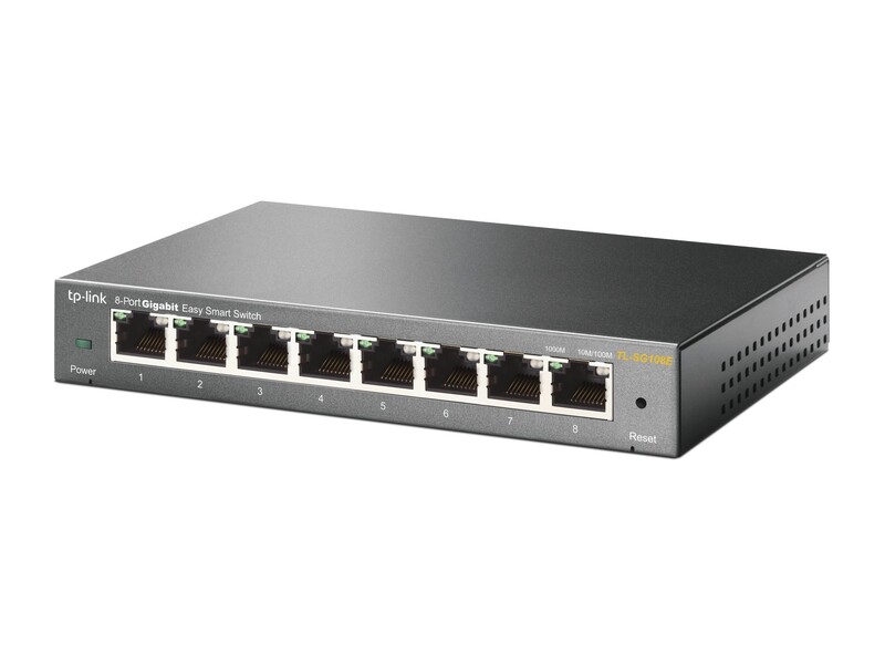 Комутатор TP-Link TL-SG108E