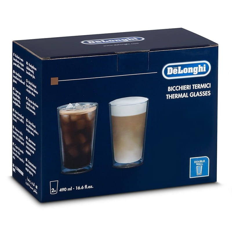 Набір стаканів Delonghi DLSC319 Drinks 2 предмети