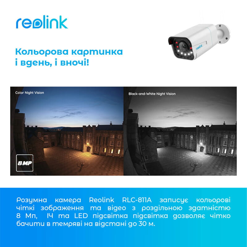 IP-камера Reolink P430 2.7-13.5 mm (RLC-811A)