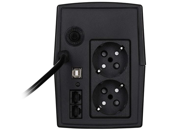 ДБЖ 2E DD650, 650VA/360W, LCD, USB, 2xSchuko (2E-DD650)
