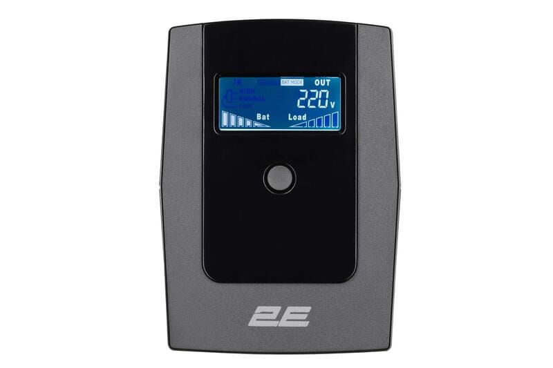 ДБЖ 2E DD650, 650VA/360W, LCD, USB, 2xSchuko (2E-DD650)