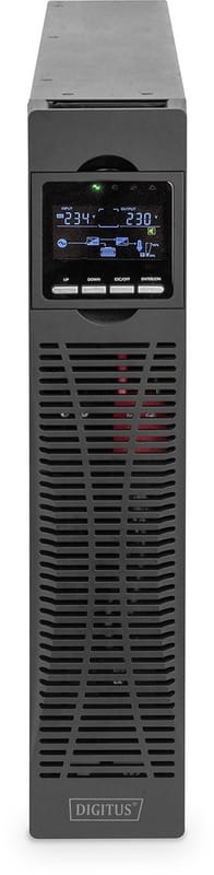 Джерело безперебійного живлення Digitus 1000VA/1000W, RTU2, LCD, RJ45, RS232, USB (DN-170093)