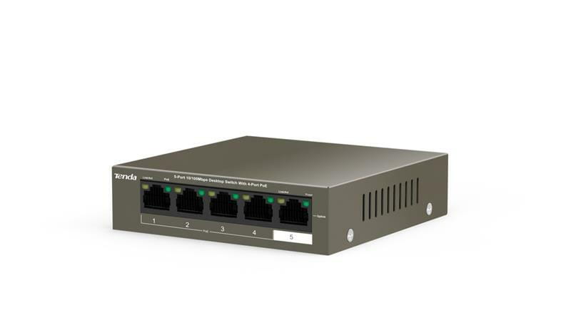 Коммутатор Tenda TEF1105P-4-38W