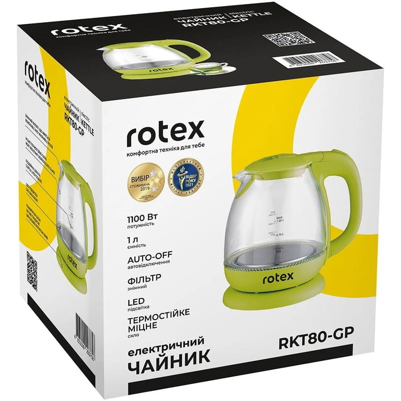 Электрочайник Rotex RKT80-GP