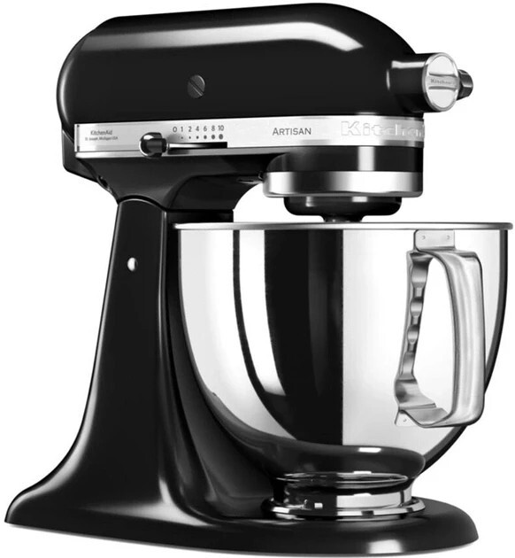 Кухонна машина KitchenAid Artisan 4.8 л Black (5KSM125EBM)