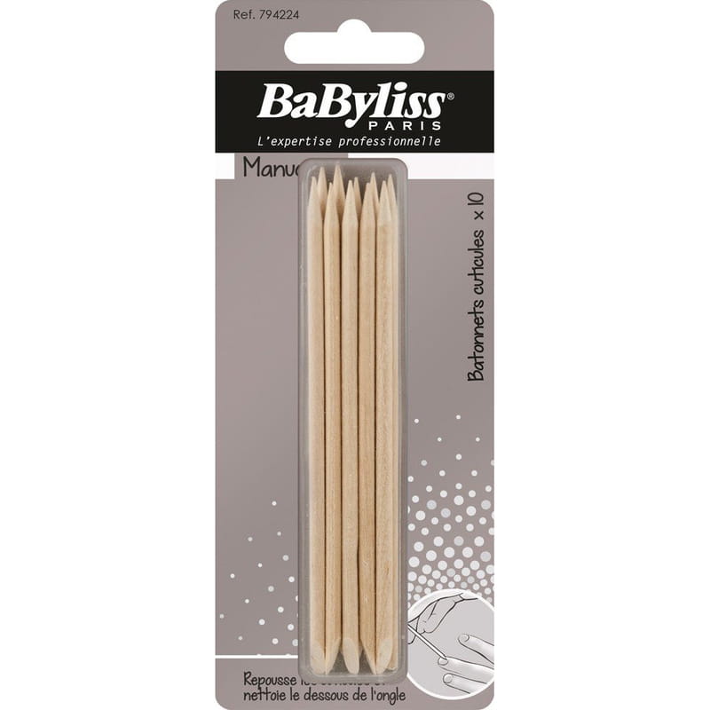 Палички для видалення кутикули BaByliss 10 шт (794224)