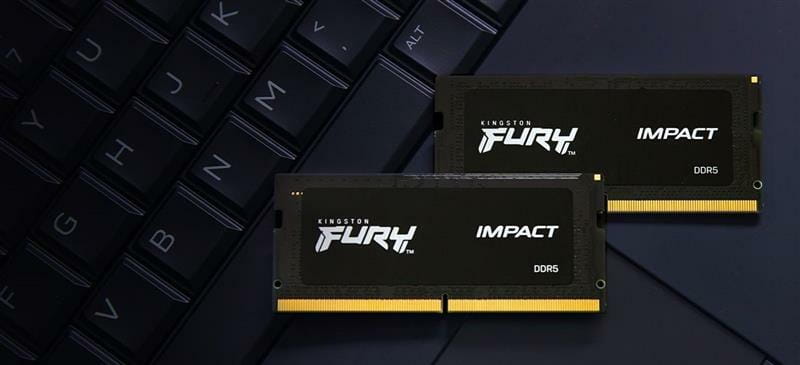 Модуль памяти SO-DIMM DDR5 2x8GB/4800 Kingston Fury Impact (KF548S38IBK2-16)