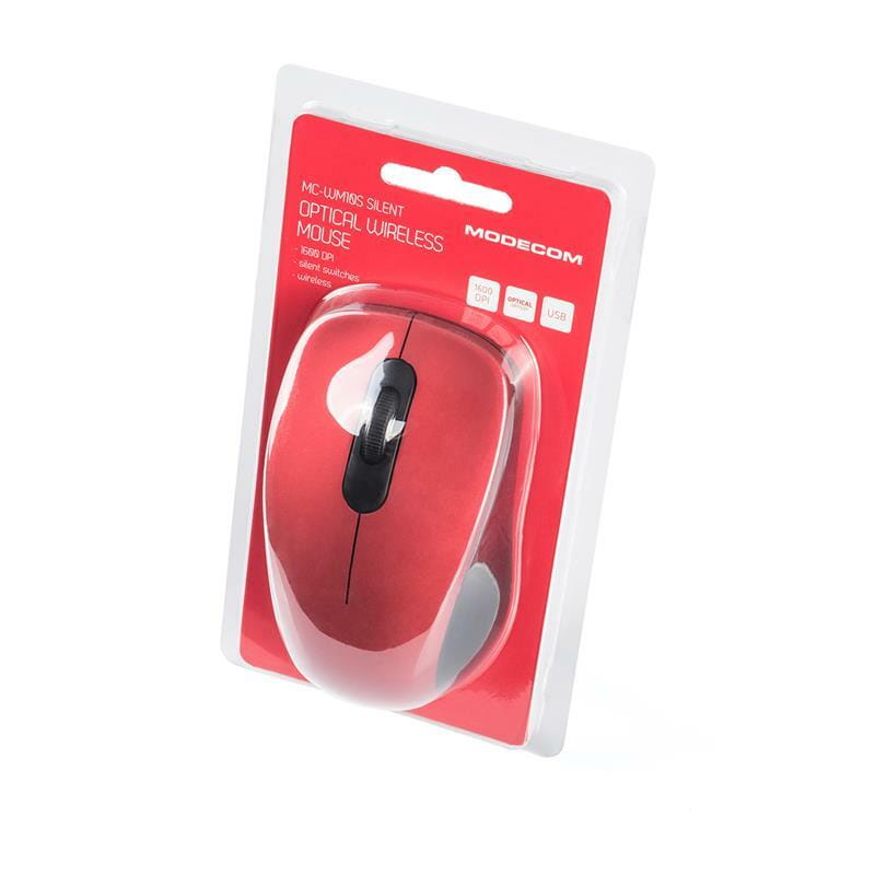 Мышь беспроводная Modecom MC-WM10S Red (M-MC-WM10S-500)