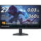 Фото - Монітор Dell 26.7" AW2725DF (210-BLHH) QD OLED Black 360Hz | click.ua