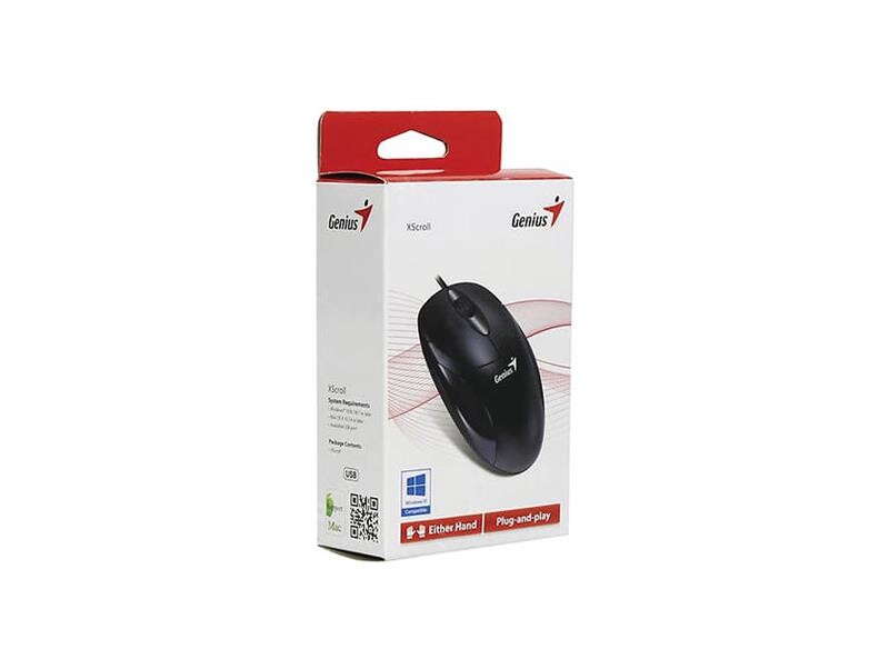 Миша Genius XScroll V3 Black (31010021400)