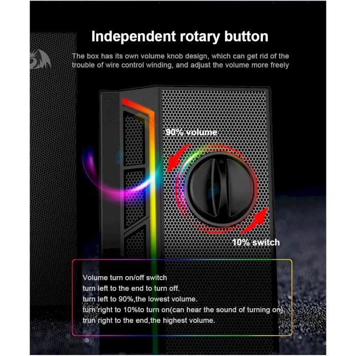 Акустична система Redragon Calliope RGB Black (71791)