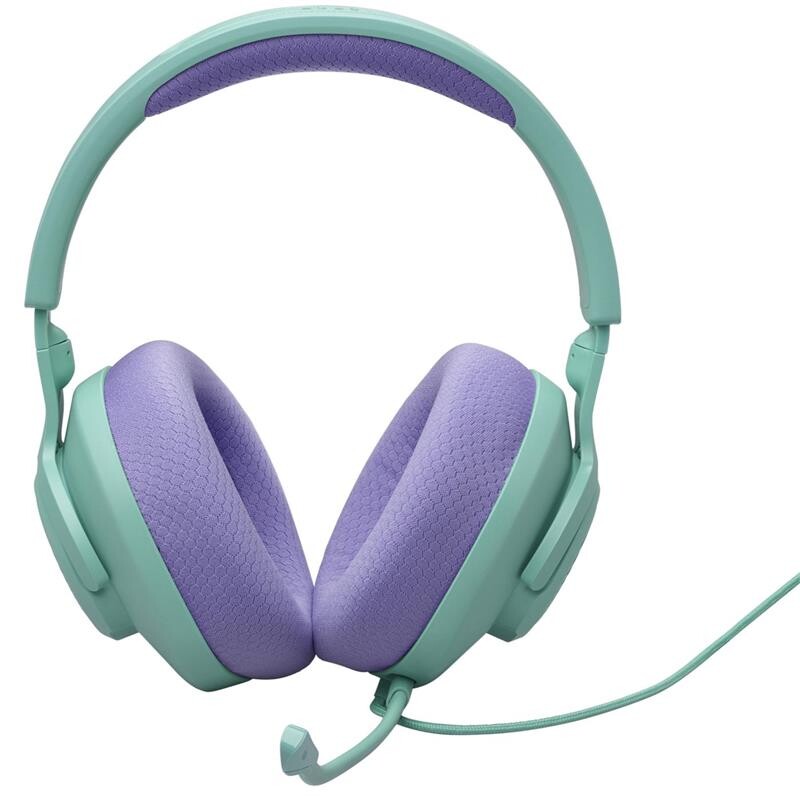 Гарнiтура JBL Quantum 100M2 Cyan (JBLQTUM100M2CYN)