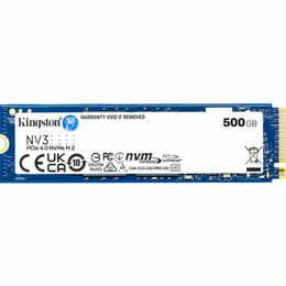 Накопичувач SSD  500GB M.2 NVMe Kingston NV3 M.2 2280 PCIe Gen4.0 x4 (SNV3S/500G)