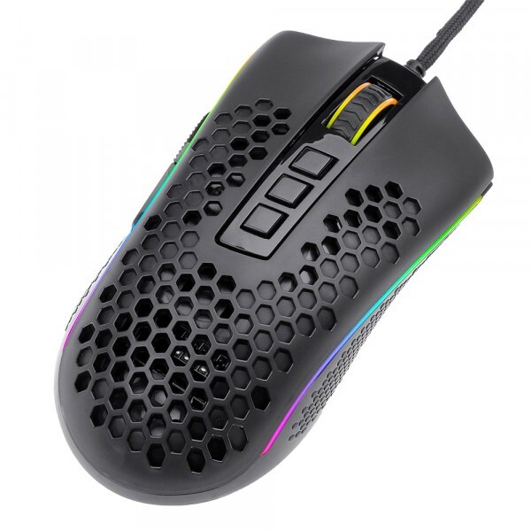 Миша Redragon Storm M808 RGB Optical Black (77854)