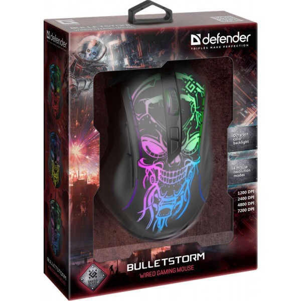 Мышь Defender Bulletstorm GM-928 Black (52928)