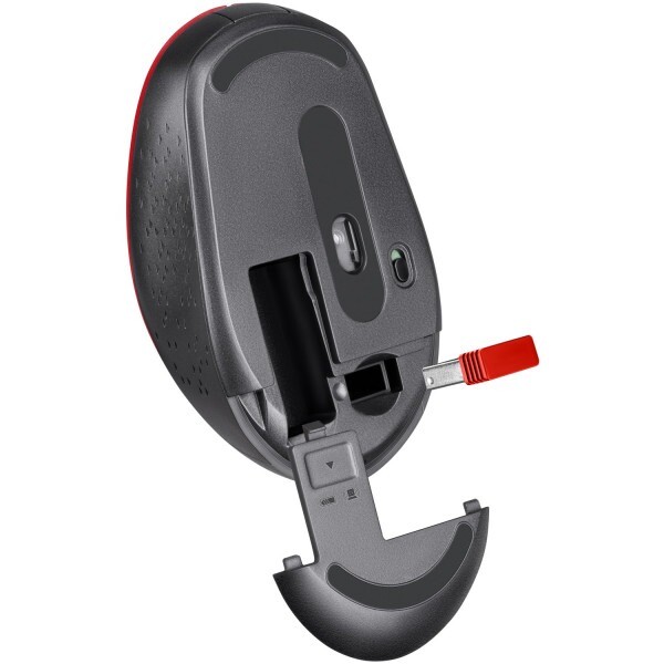 Мышь беспроводная Defender Auris MB-027 Red (52026)