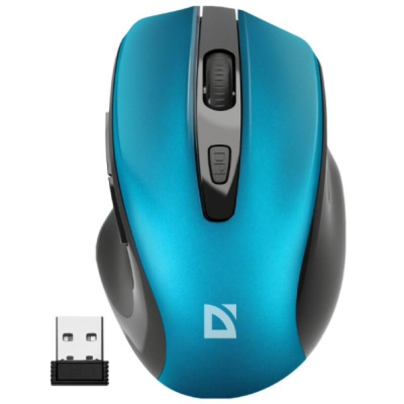 Миша бездротова Defender Prime MB-053 Turquoise (52054)